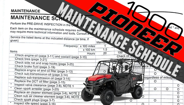 2016 honda pioneer 1000 5 maintenance review sxs 