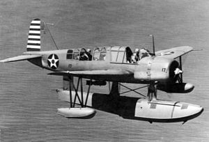 300px OS2U 2 Kingfisher in flight 1942