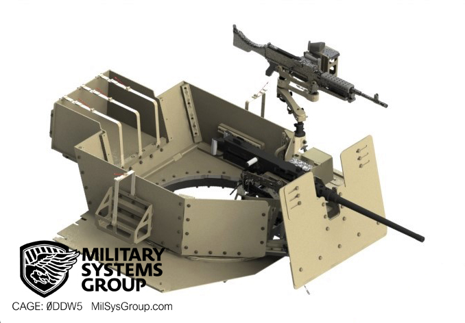 32 Gunner Protection Kit GPK Armored turret GMV