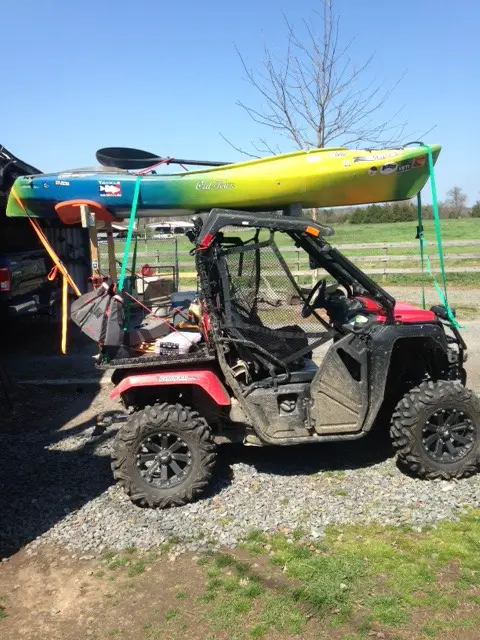 P500 Kayak rack HONDASXS The Honda Side by Side Club