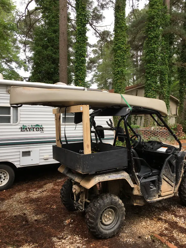 Utv discount kayak rack