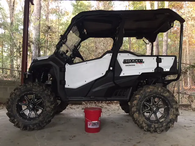 Mud Riding Build 32in Tires 34in Tires The Honda Side By Side Club