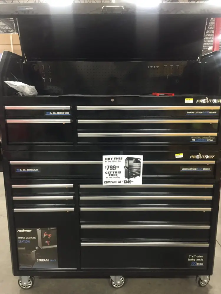 Frontier 62 deals inch tool chest