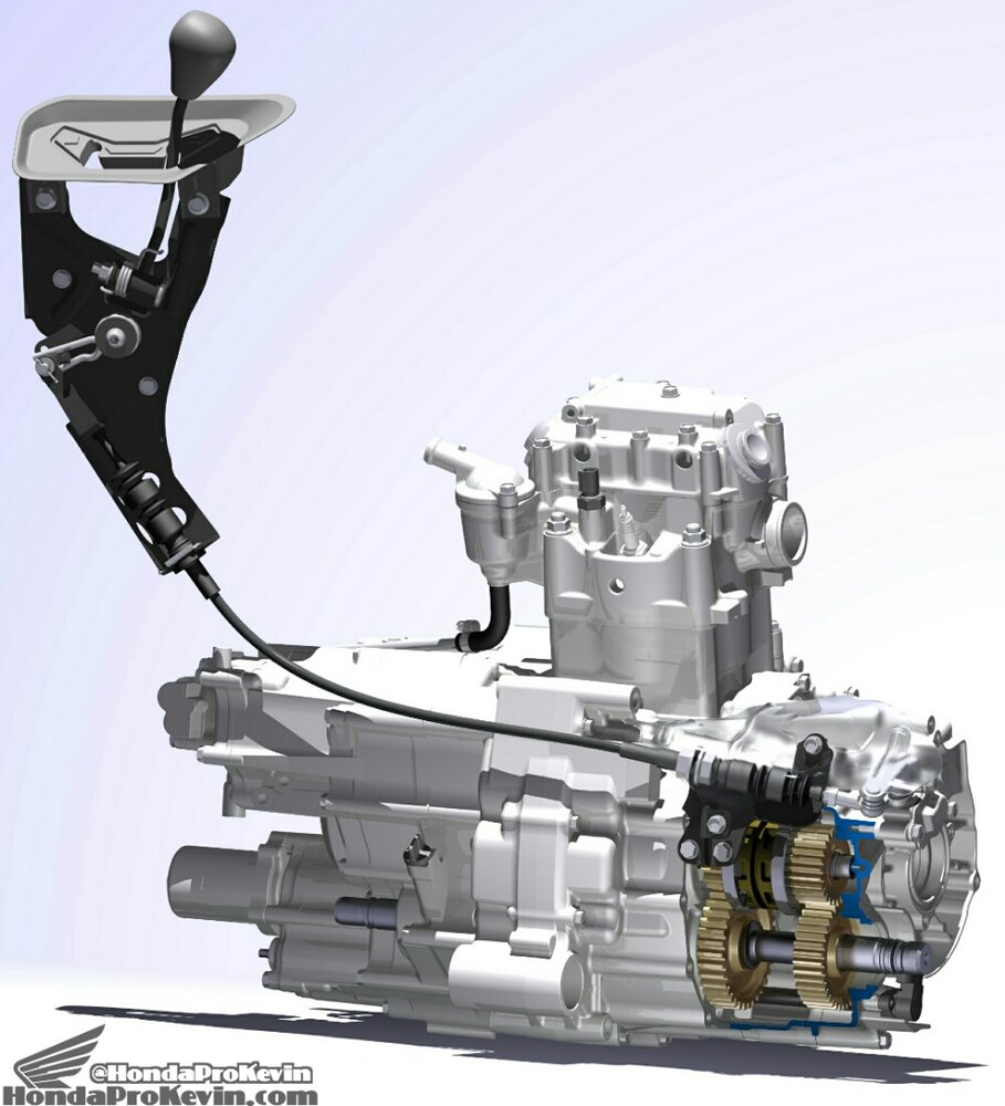 Dct engine transmission