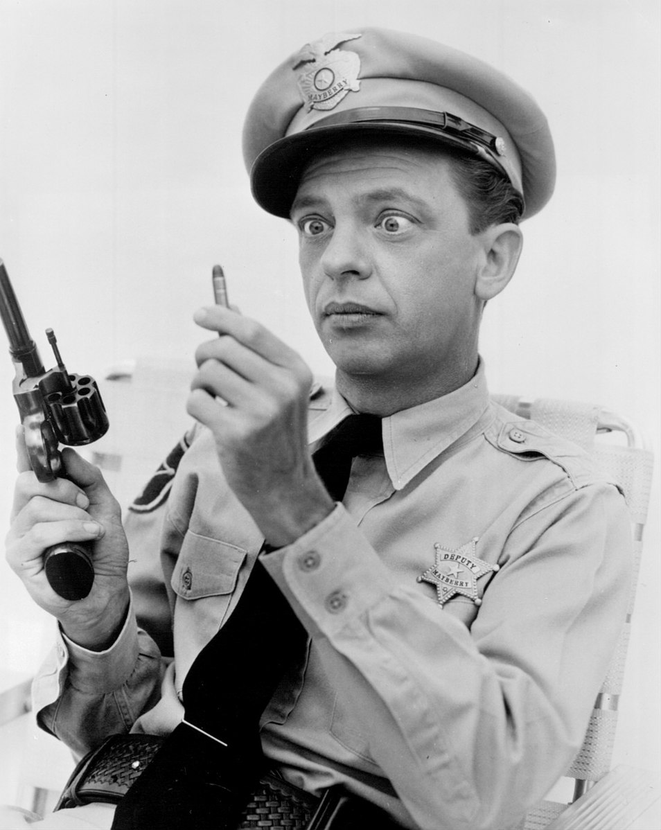 Don Knotts Barney and the bullet Andy Griffith Show
