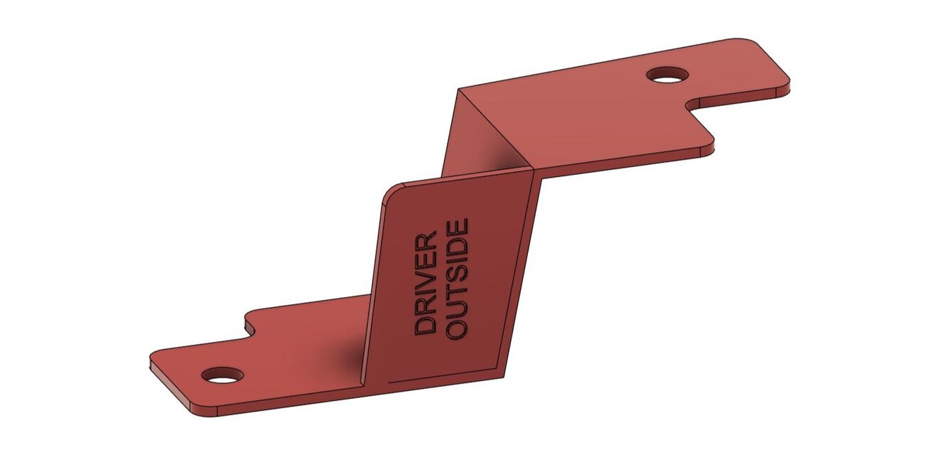 Firewall cover driver outside 3dprint v6
