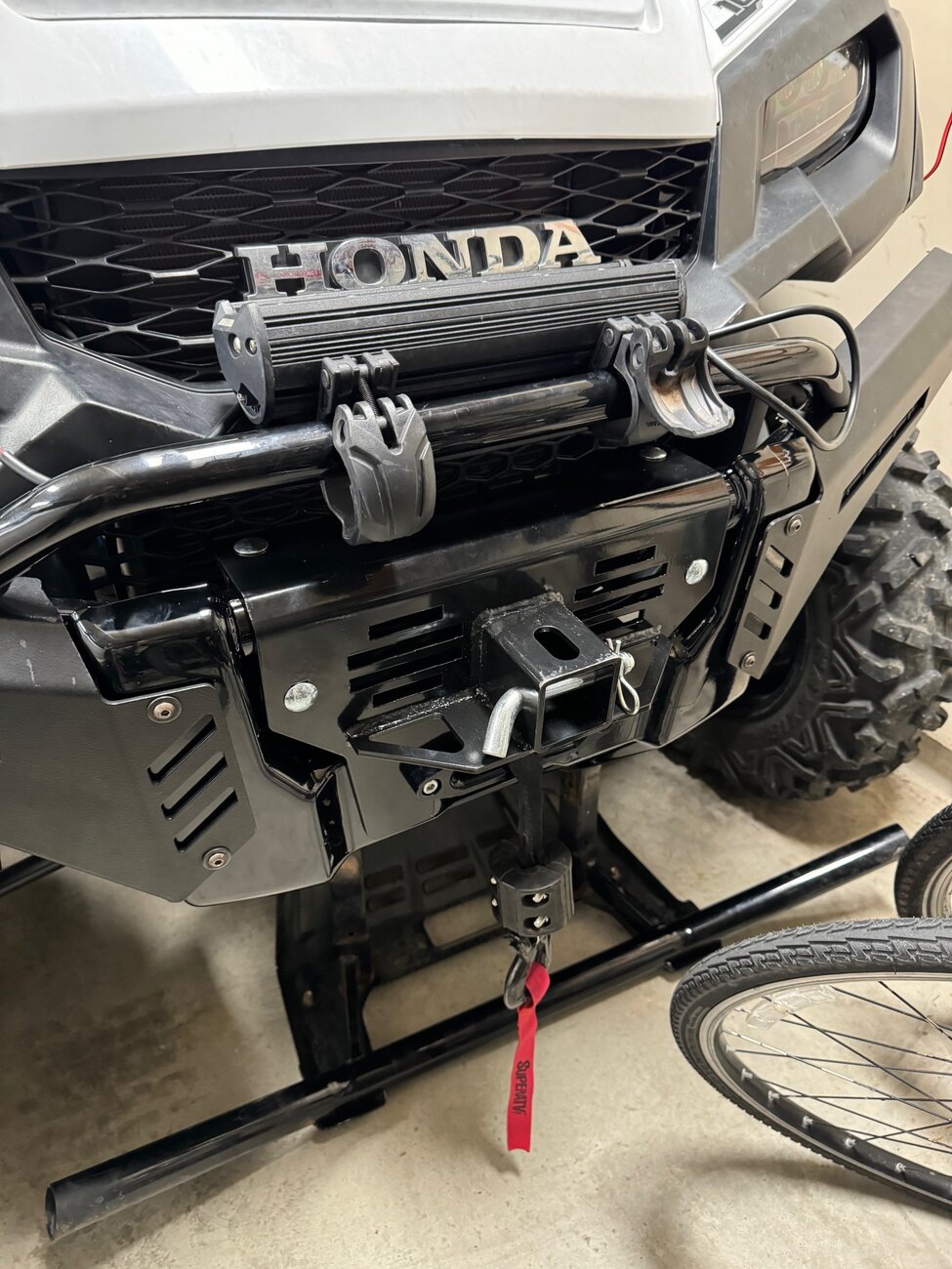 Honda   grill   with light