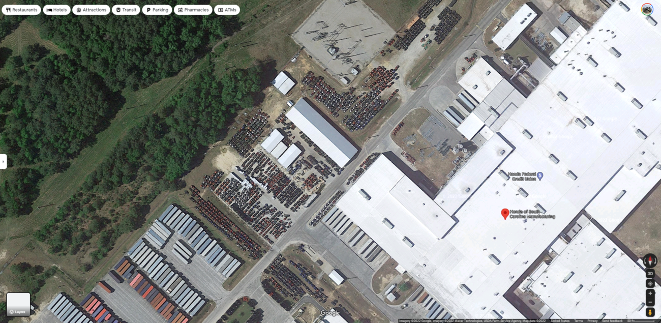 Honda of South Carolina Manufacturing   Google Maps