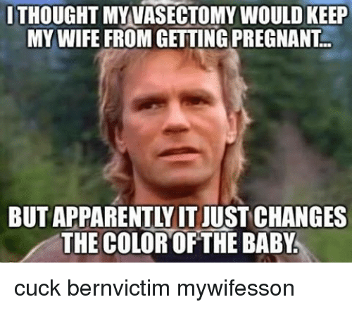 Ithoughtmy vasectomy would keep my wife from getting pregnant the 19468672