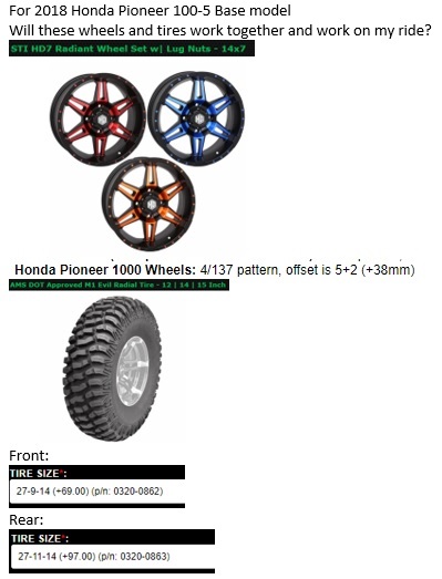 Pioneer Wheels  Tires
