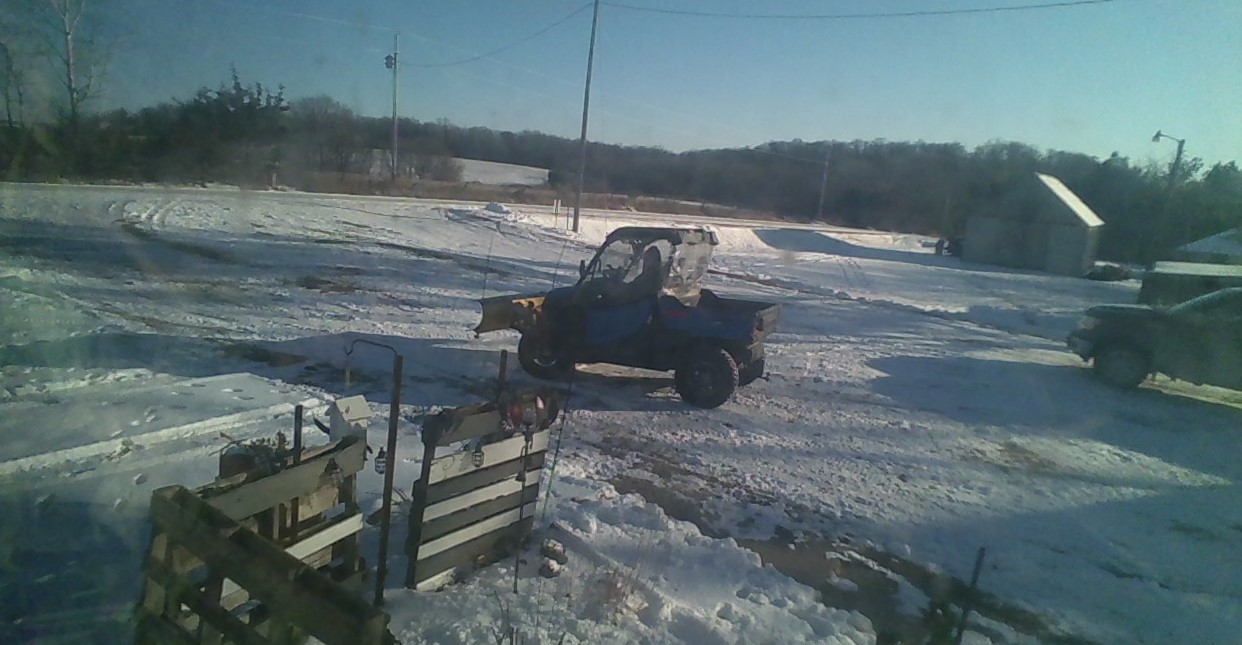 Plowing snow 1