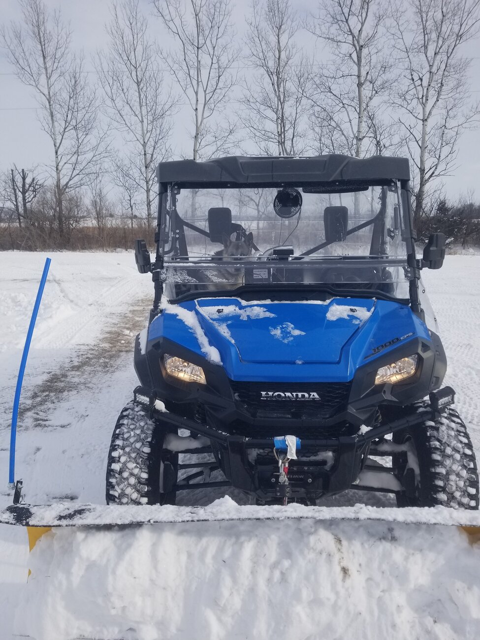 Plowing snow 3