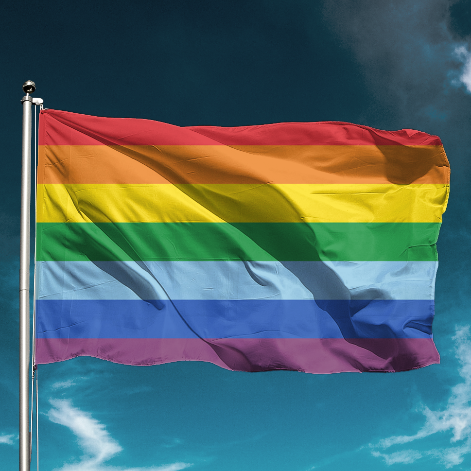 Rainbow gay pride flag