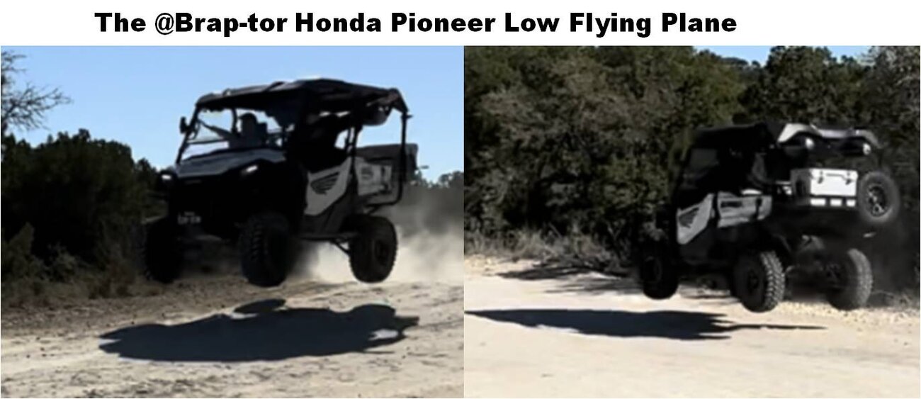 The Brap tor Honda Pioneer Plane