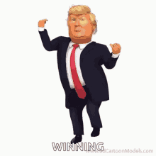 Winning donald trump