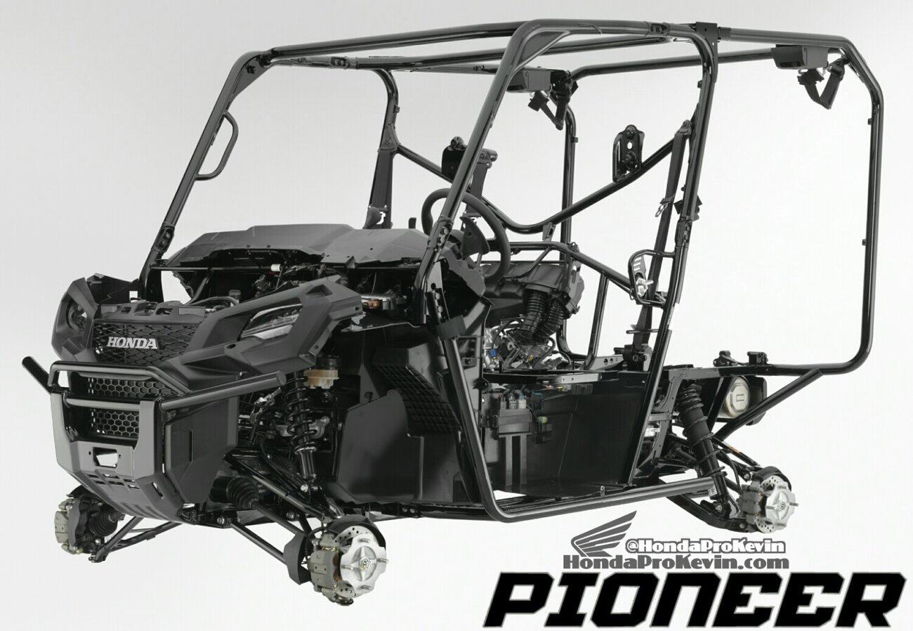 Wpid 2016 honda pioneer 1000 5 frame engine atv sxs utv