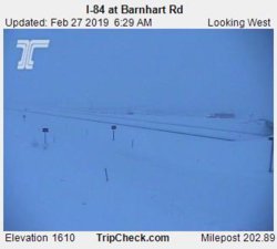 I 84 at Barnhart EB pid3385