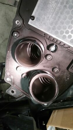 Honda 1000 clean intake housing