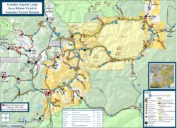 Colorado Trail Route Map
