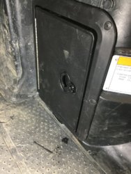 Under Seat Door