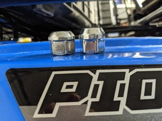 210309 Left nut from Pioneer 500 right from superatv with spacers