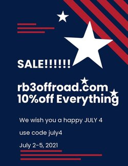 Rb3 Happy 4th Of July Flyer
