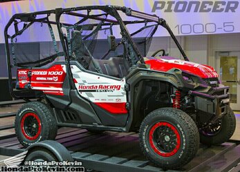 Custom honda pioneer 1000 5 utv atv side by side 