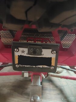 BackUp Camera Mount 1
