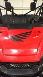 Honda hood wing