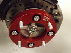 Honda Pioneer 1000 Red Wheel Spacer