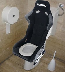 Race Toilet Seat