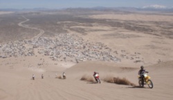 Little sahara sand dunes