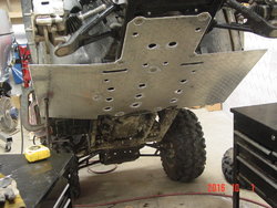 4 fitting front skid plate  continued