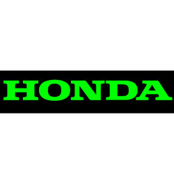 Reflective Honda Tailgate Lime Green