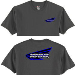 Grey shirt blue wing 1000 5