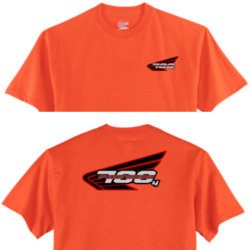 Orange shirt red wing 700 4