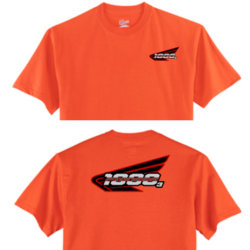 Orange shirt red wing 1000 3