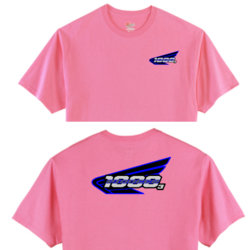 Pink shirt blue wing 1000 3