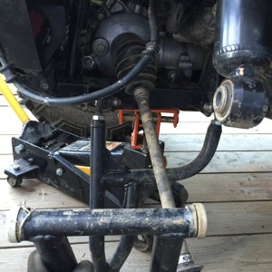 Front axle replacemnet