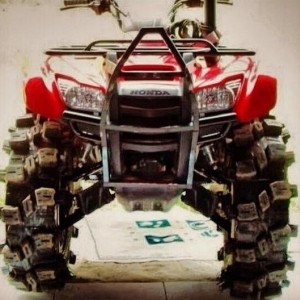 Honda Rancher on Mud Max ATV Tires