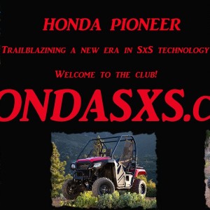 Honda SxS Decal  Opt 2