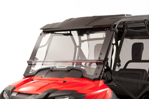 Pioneer700 2014 poly two piece windscreen clsd